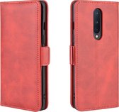 Mobigear Telefoonhoesje geschikt voor OnePlus 8 Hoesje | Mobigear Slim Magnet Bookcase Portemonnee | Pasjeshouder voor 3 Pasjes | Telefoonhoesje voor Pinpas / OV Kaart / Rijbewijs