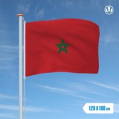 Vlag Marokko 120x180cm