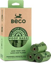 Beco Hondenpoepzakjes - Recycled - Unscented - Inhoud 60, 120, 270 of 540 stuks per verpakking - 270 stuks