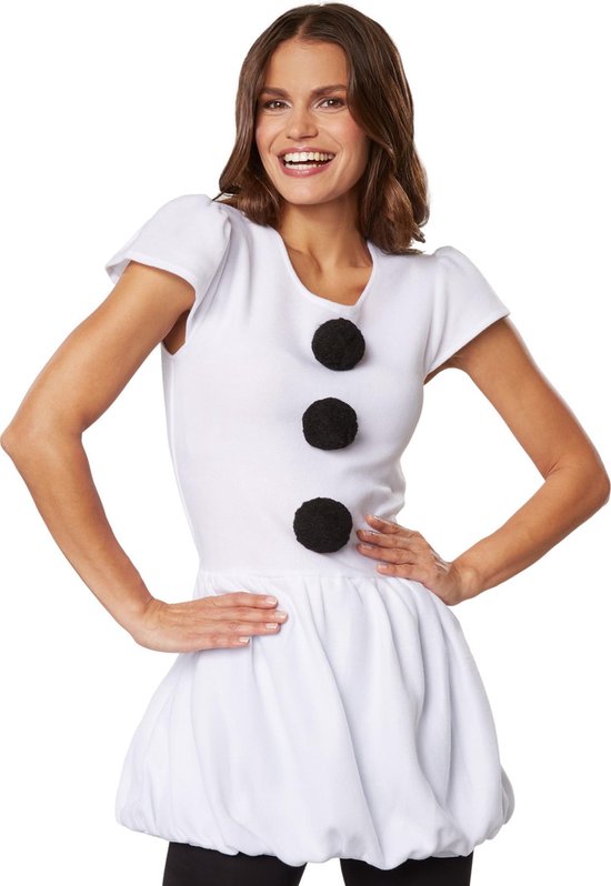 dressforfun - Sneeuwvrouw S - verkleedkleding kostuum halloween verkleden  feestkleding... | bol