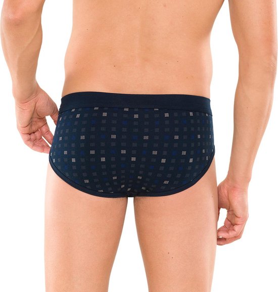 Lot de 4 slips de sport Schiesser Cotton Essentials fines côtes