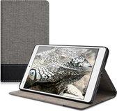kwmobile hoes voor Huawei MediaPad M3 8.4 - Slanke tablethoes met standaard - Tablet cover in grijs / zwart
