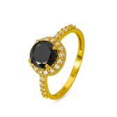 Dames ring Kiyana zwart