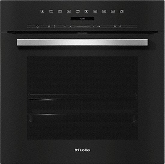 Foto: Miele h 7165 bp inbouwoven 76l obsidiaanzwart