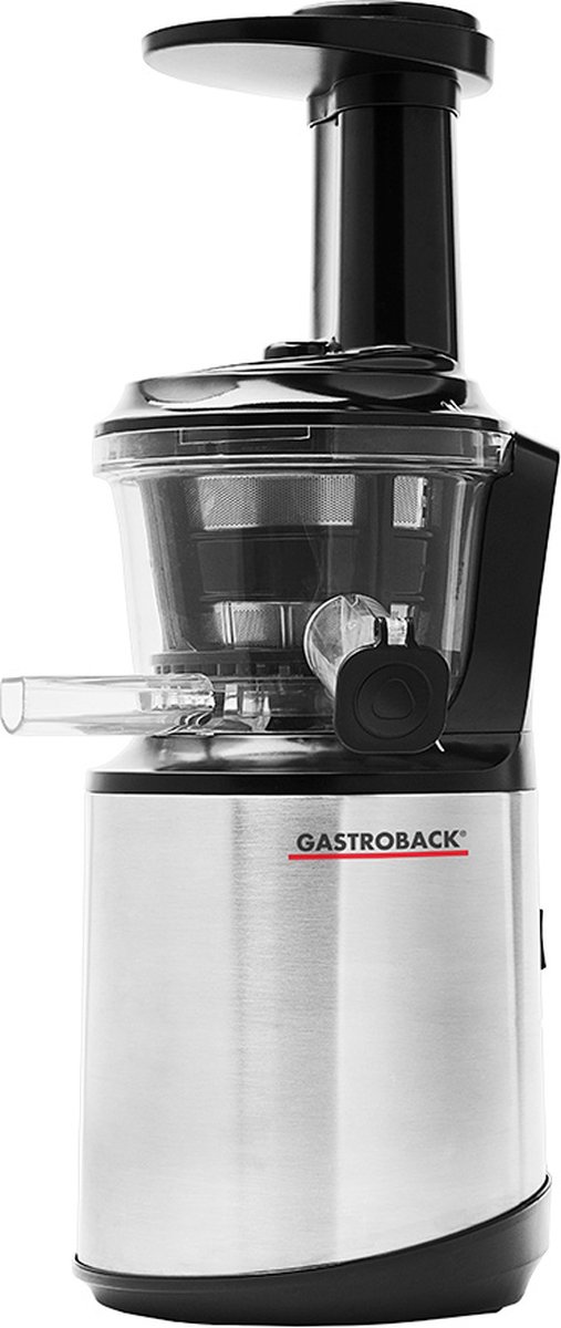 Gastroback Advanced Vital Slowjuicer 150 W Zwart, - Gastroback - €70,79