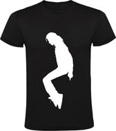 Michael Jackson Heren t-shirt | Zwart