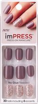 Kiss imPRESS Press-on Manicure So Unexpected- Kunstnagels - Nagels - Press on nails - Plaknagels - Nepnagels - 30 stuks - Beste Kwaliteit