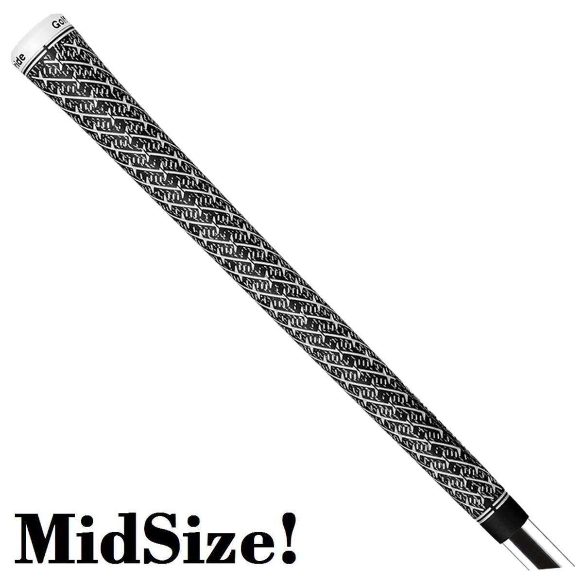 GolfPride Z-Grip MIDSIZE Grip - Zwart Wit