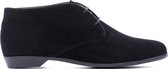 Christian Dietz Vrouwen Suède Veterschoenen / Damesschoenen  2930211 - Zwart - Maat 40