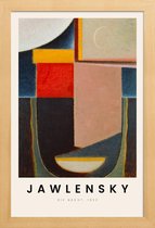 JUNIQE - Poster in houten lijst Alexej von Jawlensky - Die Nacht