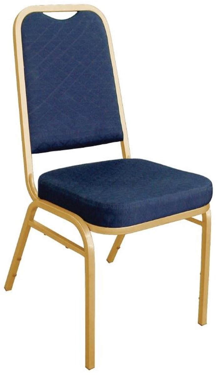 Bolero Banketstoel Blauw Stapelbaar ( Set van 4 )