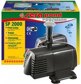 Dompelpomp 5000L/H (MAX) 100W waterpomp, amfibische vijverpomp, aquariumpomp met 2 sproeiers, fonteinpomp voor vijvers, rotstuinen, tuin, beekpomp