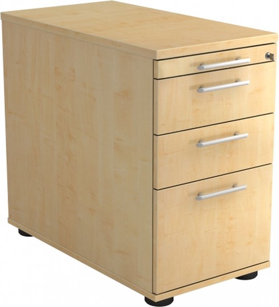 Ladeblok - 2 Lades - Esdoorn - 42,8 x 80 x 72-76 cm - Signa Sc40 RE