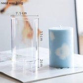 Silicone vorm voor Zeep of Kaarsen Cylinder