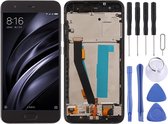 Lcd-scherm en digitizer volledige montage met frame voor Xiaomi Mi 6 (zwart)