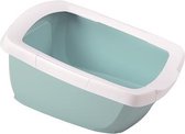 Imac kattenbak funny aqua groen - 62x49,5x33 cm - 1 stuks