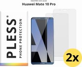 Huawei Mate 10 Pro Screenprotector Glas - 2x - Pless®