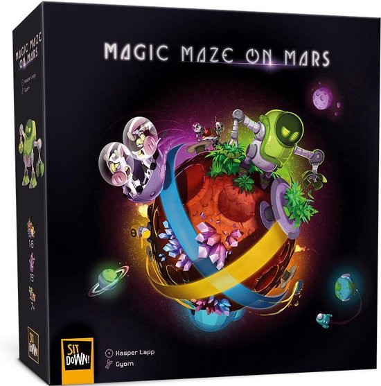 Boek: Magic Maze on Mars, geschreven door Sit Down!