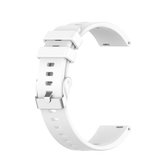 Voor Huawei Honor Watch ES siliconen vervangende polsband horlogeband (wit)