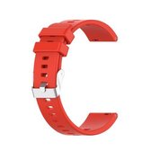 Voor Huawei Honor Watch ES siliconen vervangende polsband horlogeband (rood)