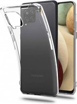 Fonu Siliconen Backcase hoesje Samsung A12 Transparant