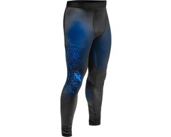Hayabusa Geo Jiu Jitsu Spats Zwart Blauw Kies hier uw maat: M - Jeans Maat 32