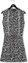 Diana Dress - Black White Print