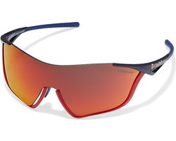Red Bull Spect Eyewear Flow Sportzonnebril Gepolariseerd Blauw/rood