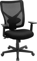 - Bureaustoel - Bureaustoel voor volwassenen - Bureaustoel ergonomisch  - 57 x 53 x 112,5 cm cm - Zwart