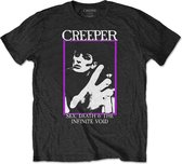 Creeper Heren Tshirt -XL- SD&TIV Zwart