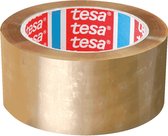 Tesa Verpakkingsband voor gevaarlijke materialen tesapack 4122, pvc, 50 mm, 66m/rol, 6/VE Transparant