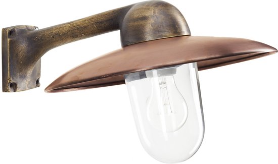 KS Verlichting Fabrique Muurlamp Brons/Koper