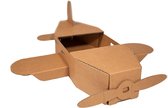 Kartonnen Speelgoed Vliegtuig - Cadeau van Duurzaam Karton - Hobbykarton - KarTent