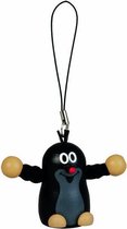 Detoa Sleutelhanger Mol Junior 5,5 Cm Hout Zwart