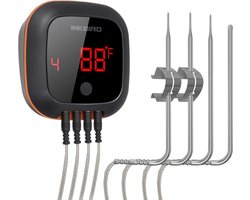 Inkbird IBT-4XS Bluetooth Thermometer - Keukenthermometer - Oplaadbare Accu