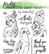 Pretty Birds Clear Stamps (A-131)