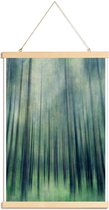 JUNIQE - Posterhanger Green Woods Ascent -20x30 /Groen & Zwart