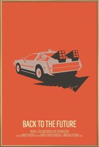 JUNIQE - Poster met kunststof lijst Back to the Future 2 -