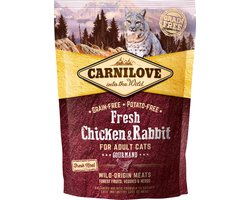 Carnilove Fresh - Droogvoer - Kip & Konijn - Voor de veelvraat - 400GR - 1ST