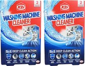 k2r Wasmachine reiniger 2x2 behangelingen 5 in1 diepe reiniging actie