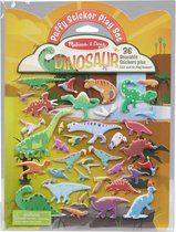 Melissa & Doug Stickerboek Puffy - Dinosaur Karton 37-delig
