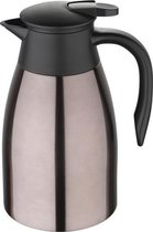 Bergner thermoskan, 1,5 Liter, RVS, voor Warme of Koude dranken.