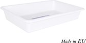 Cubeta PEQUEСA BLANCA 37X23X7CM / 3.6L BOB