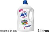 Vloeibaar wasmiddel Asevi Kleur (2,72 L)