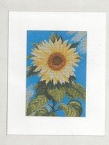 LanArte Sunflower on Blue borduren (pakket)