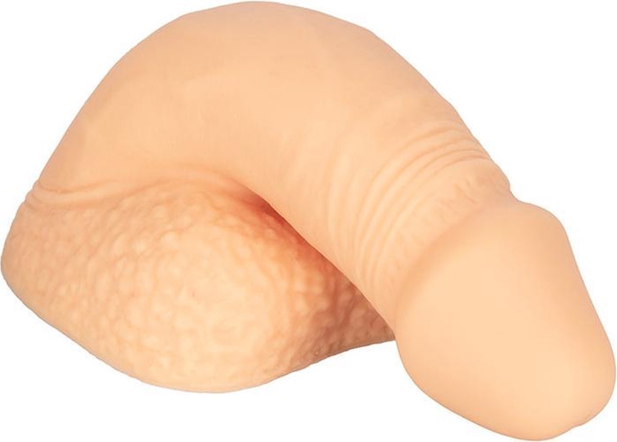Goedkoopste Calexotics - Siliconen Packing Penis - Slappe Penis - FtM Drag - 12,75 cm - lichte kleur