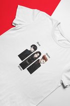 Hunter X Hunter Husbando T-Shirt - Anime Merchandise - Illumi Hisoka Boss - Shounen - Cadeau voor geek gamer - Unisex Maat L Wit