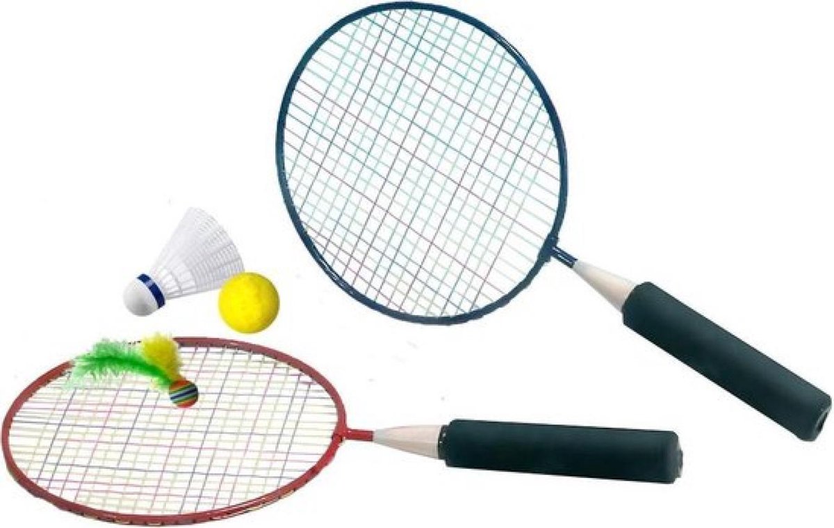 Badmintonset met korte steel - Summerplay