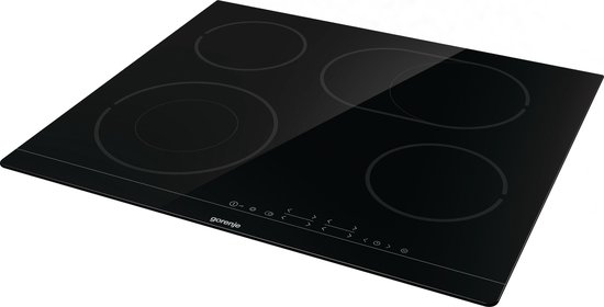 Gorenje ECT322WCSC Elektrische kookplaat cm. 30 - wit glaskeramiek