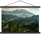 Sweet Living Poster - Sunrise Jungle - 90 X 150 Cm - Multicolor